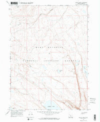 Swede Knoll Oregon Historical topographic map, 1:24000 scale, 7.5 X 7.5 Minute, Year 1967