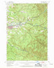 Sweet Home Oregon Historical topographic map, 1:62500 scale, 15 X 15 Minute, Year 1951