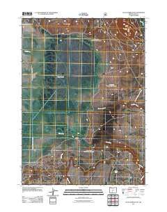 Sycan Marsh East Oregon Historical topographic map, 1:24000 scale, 7.5 X 7.5 Minute, Year 2011