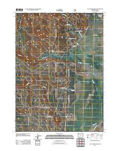 Sycan Marsh West Oregon Historical topographic map, 1:24000 scale, 7.5 X 7.5 Minute, Year 2011
