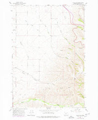 Table Rock Oregon Historical topographic map, 1:24000 scale, 7.5 X 7.5 Minute, Year 1966