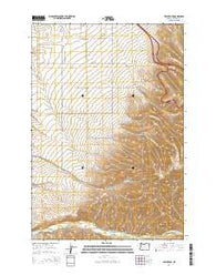 Table Rock Oregon Current topographic map, 1:24000 scale, 7.5 X 7.5 Minute, Year 2014