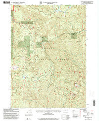 Taft Mountain Oregon Historical topographic map, 1:24000 scale, 7.5 X 7.5 Minute, Year 1997