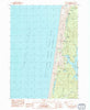 Tahkenitch Creek Oregon Historical topographic map, 1:24000 scale, 7.5 X 7.5 Minute, Year 1984