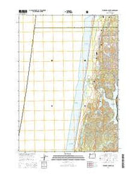 Tahkenitch Creek Oregon Current topographic map, 1:24000 scale, 7.5 X 7.5 Minute, Year 2014