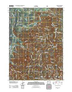 Takilma Oregon Historical topographic map, 1:24000 scale, 7.5 X 7.5 Minute, Year 2011