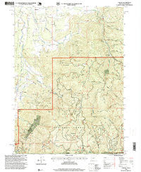 Takilma Oregon Historical topographic map, 1:24000 scale, 7.5 X 7.5 Minute, Year 1996