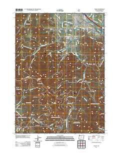 Talent Oregon Historical topographic map, 1:24000 scale, 7.5 X 7.5 Minute, Year 2011