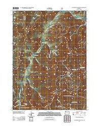 Tallowbox Mountain Oregon Historical topographic map, 1:24000 scale, 7.5 X 7.5 Minute, Year 2011