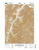 Tallowbox Mountain Oregon Current topographic map, 1:24000 scale, 7.5 X 7.5 Minute, Year 2014