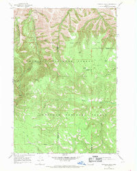 Tamarack Gulch Oregon Historical topographic map, 1:24000 scale, 7.5 X 7.5 Minute, Year 1967
