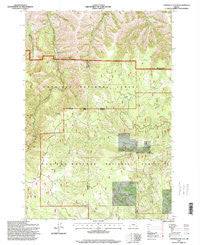 Tamarack Gulch Oregon Historical topographic map, 1:24000 scale, 7.5 X 7.5 Minute, Year 1995