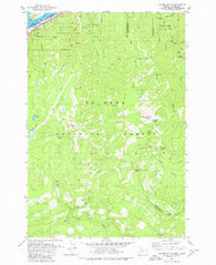 Tanner Butte Oregon Historical topographic map, 1:24000 scale, 7.5 X 7.5 Minute, Year 1979