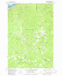 Tanner Butte Oregon Historical topographic map, 1:24000 scale, 7.5 X 7.5 Minute, Year 1979