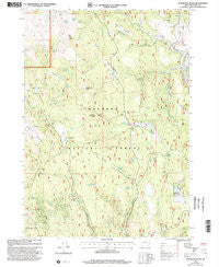 Telephone Butte Oregon Historical topographic map, 1:24000 scale, 7.5 X 7.5 Minute, Year 1999