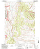 Teller Butte Oregon Historical topographic map, 1:24000 scale, 7.5 X 7.5 Minute, Year 1992