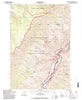 Temperance Creek Oregon Historical topographic map, 1:24000 scale, 7.5 X 7.5 Minute, Year 1995