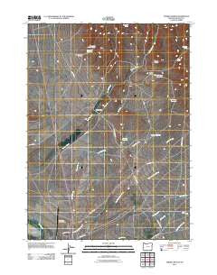 Tenmile Ranch Oregon Historical topographic map, 1:24000 scale, 7.5 X 7.5 Minute, Year 2011