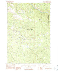 The Cockscomb Oregon Historical topographic map, 1:24000 scale, 7.5 X 7.5 Minute, Year 1990