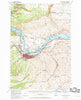 The Dalles Oregon Historical topographic map, 1:62500 scale, 15 X 15 Minute, Year 1957