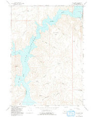 The Elbow Oregon Historical topographic map, 1:24000 scale, 7.5 X 7.5 Minute, Year 1967