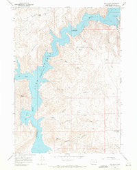 The Elbow Oregon Historical topographic map, 1:24000 scale, 7.5 X 7.5 Minute, Year 1967