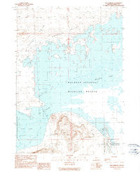 The Narrows Oregon Historical topographic map, 1:24000 scale, 7.5 X 7.5 Minute, Year 1990