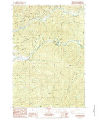 The Peninsula Oregon Historical topographic map, 1:24000 scale, 7.5 X 7.5 Minute, Year 1984