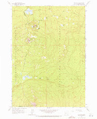 The Twins Oregon Historical topographic map, 1:24000 scale, 7.5 X 7.5 Minute, Year 1963
