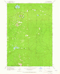 The Twins Oregon Historical topographic map, 1:24000 scale, 7.5 X 7.5 Minute, Year 1963