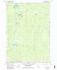 The Twins Oregon Historical topographic map, 1:24000 scale, 7.5 X 7.5 Minute, Year 1963