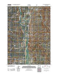 The Bull Pasture Oregon Historical topographic map, 1:24000 scale, 7.5 X 7.5 Minute, Year 2011