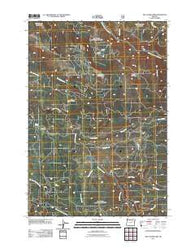 The Cockscomb Oregon Historical topographic map, 1:24000 scale, 7.5 X 7.5 Minute, Year 2011