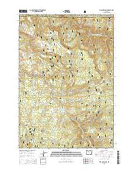 The Cockscomb Oregon Current topographic map, 1:24000 scale, 7.5 X 7.5 Minute, Year 2014