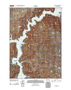 The Elbow Oregon Historical topographic map, 1:24000 scale, 7.5 X 7.5 Minute, Year 2011