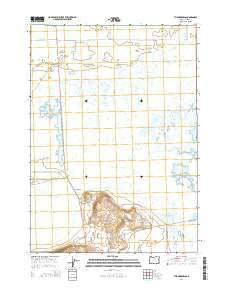 The Narrows Oregon Current topographic map, 1:24000 scale, 7.5 X 7.5 Minute, Year 2014