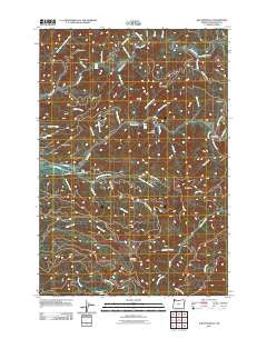 The Peninsula Oregon Historical topographic map, 1:24000 scale, 7.5 X 7.5 Minute, Year 2011