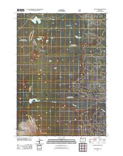 The Twins Oregon Historical topographic map, 1:24000 scale, 7.5 X 7.5 Minute, Year 2011