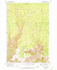 Thompson Flat Oregon Historical topographic map, 1:24000 scale, 7.5 X 7.5 Minute, Year 1969