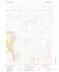 Thorn Lake Oregon Historical topographic map, 1:24000 scale, 7.5 X 7.5 Minute, Year 1981