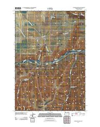 Thorn Hollow Oregon Historical topographic map, 1:24000 scale, 7.5 X 7.5 Minute, Year 2011