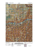 Thorn Hollow Oregon Historical topographic map, 1:24000 scale, 7.5 X 7.5 Minute, Year 2011