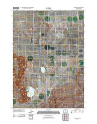 Thorn Lake Oregon Historical topographic map, 1:24000 scale, 7.5 X 7.5 Minute, Year 2011