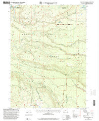 Thousand Springs Oregon Historical topographic map, 1:24000 scale, 7.5 X 7.5 Minute, Year 1997