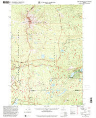 Three Fingered Jack Oregon Historical topographic map, 1:24000 scale, 7.5 X 7.5 Minute, Year 1997