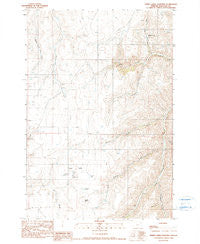 Three Lakes Country Oregon Historical topographic map, 1:24000 scale, 7.5 X 7.5 Minute, Year 1990