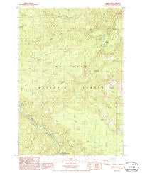 Three Lynx Oregon Historical topographic map, 1:24000 scale, 7.5 X 7.5 Minute, Year 1985