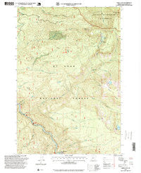 Three Lynx Oregon Historical topographic map, 1:24000 scale, 7.5 X 7.5 Minute, Year 1997
