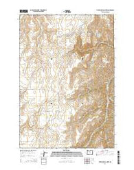 Three Lakes Country Oregon Current topographic map, 1:24000 scale, 7.5 X 7.5 Minute, Year 2014
