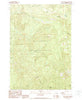 Tidbits Mountain Oregon Historical topographic map, 1:24000 scale, 7.5 X 7.5 Minute, Year 1989